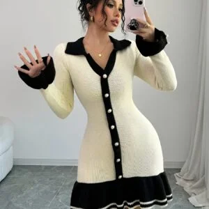 Women's Fabric Dress Elegant Targeted Style