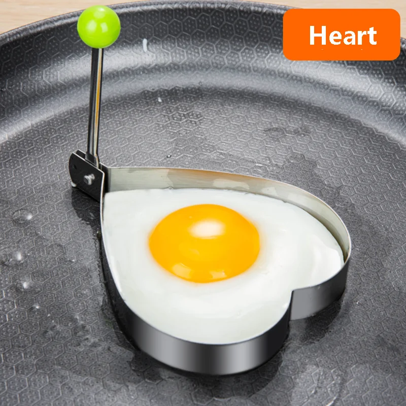 1/4pcs, Egg Mold, Egg Ring Molds, Fried Egg Mold, DIY Fried Egg Mold, Creative… - Image 3