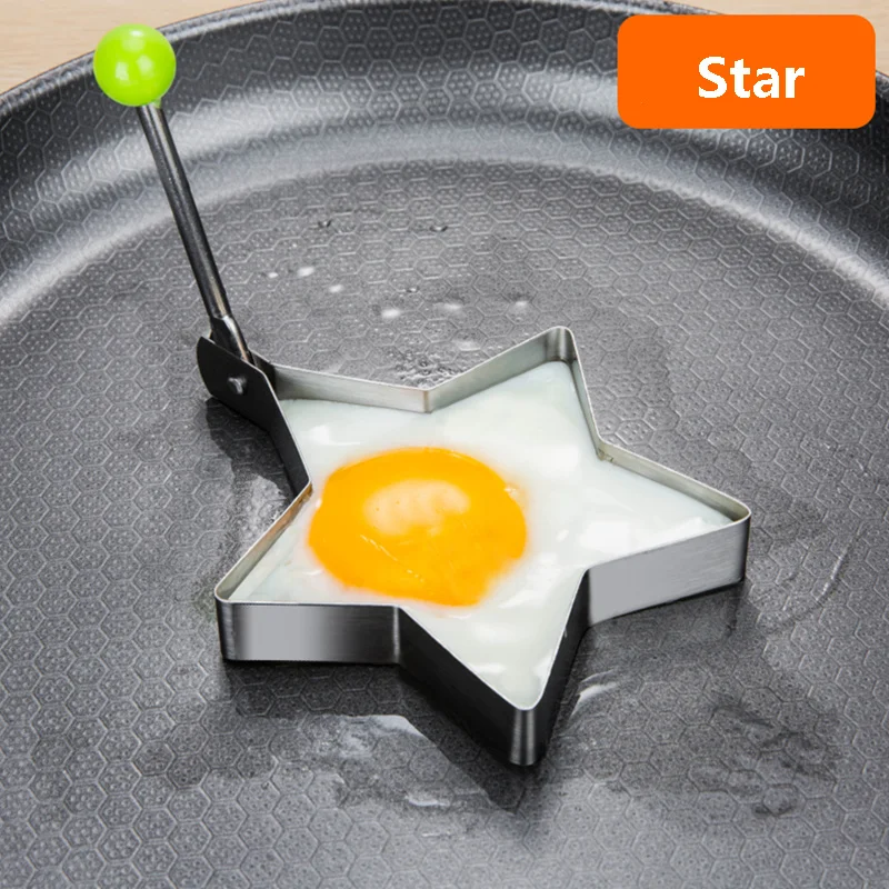 1/4pcs, Egg Mold, Egg Ring Molds, Fried Egg Mold, DIY Fried Egg Mold, Creative… - Image 9