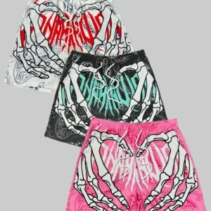 New Summer • Men's Print Three-Piece Set • Cool 150G Casual Beach Shorts