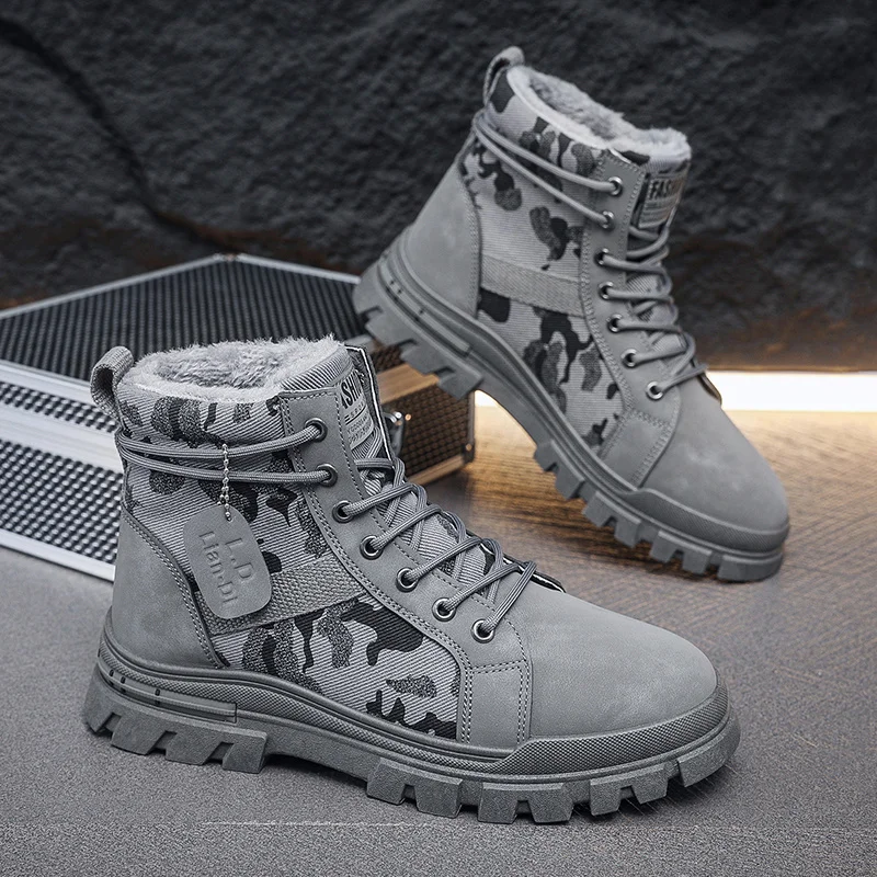 Men'S Casual Sports Shoes, Versatile And Fleece-Lined, Model LD875-1