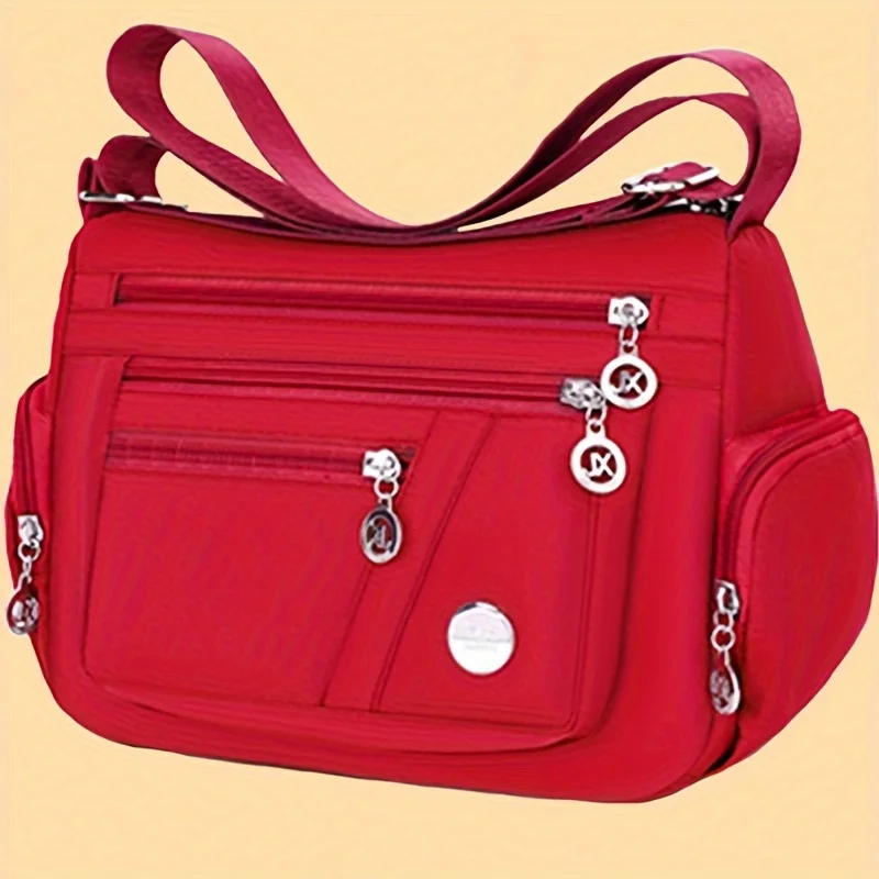 Lingzhikang Unisex Casual Crossbody Bag - a Spacious Multi-Pocket Shoulder Bag…