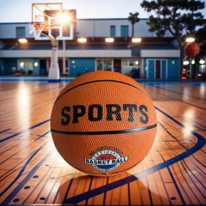 Professional Size 7 Basketball for & - Heavy-Duty Rubber Indoor/Outdoor Court Suitable for Training, Games, Tournaments - Durable Brown Basketball with Size 7 for Hoops