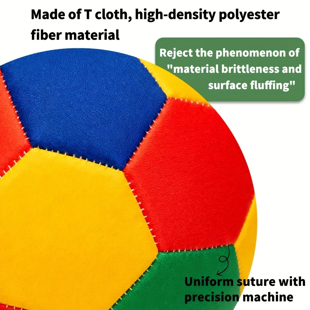 PSYCHE Model 4 Silent Football Made of T Fabric, Durable And Resistant to Wear And Aging, Waterproof And Stain-Resistant, Easy to Clean. Suitable for Indoor Training, Available in Various Colors, Soft Touch with Silent Rebound - Image 3
