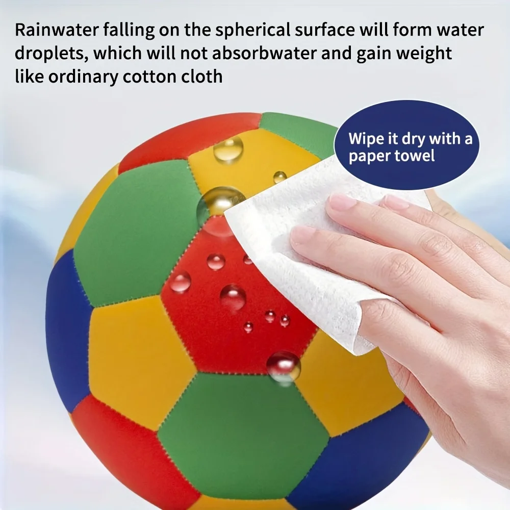 PSYCHE Model 4 Silent Football Made of T Fabric, Durable And Resistant to Wear And Aging, Waterproof And Stain-Resistant, Easy to Clean. Suitable for Indoor Training, Available in Various Colors, Soft Touch with Silent Rebound - Image 38