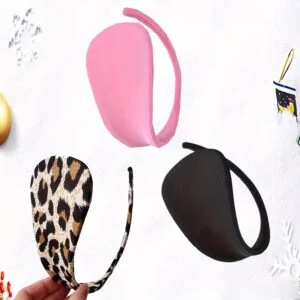 One Piece Women's Sexy Lingerie, Invisible Thong Panties, C-Shaped Shorts, Plus Size Chastity Pants, Fashionable Underwear