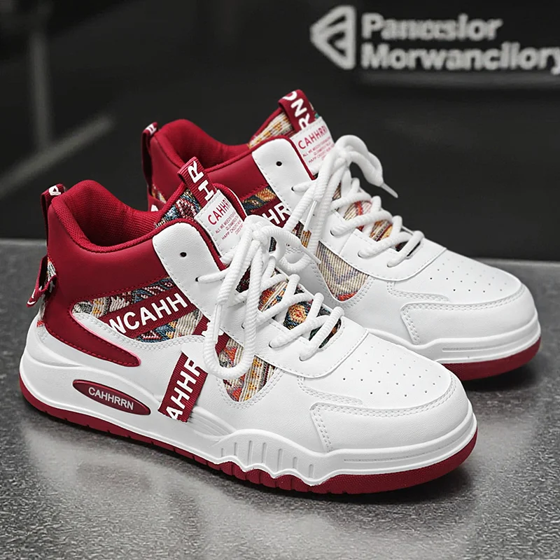 Men'S High-Top Canvas Shoes | Casual and Fashionable, Versatile and Trendy Thic… - Image 3