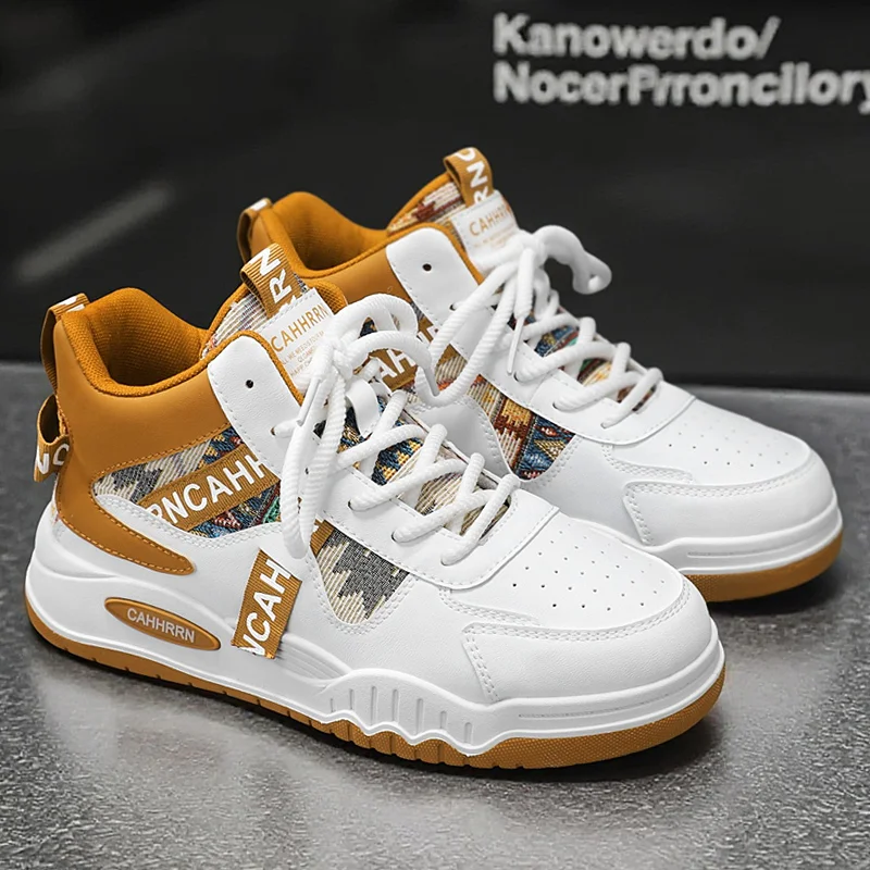 Men'S High-Top Canvas Shoes | Casual and Fashionable, Versatile and Trendy Thic… - Image 17