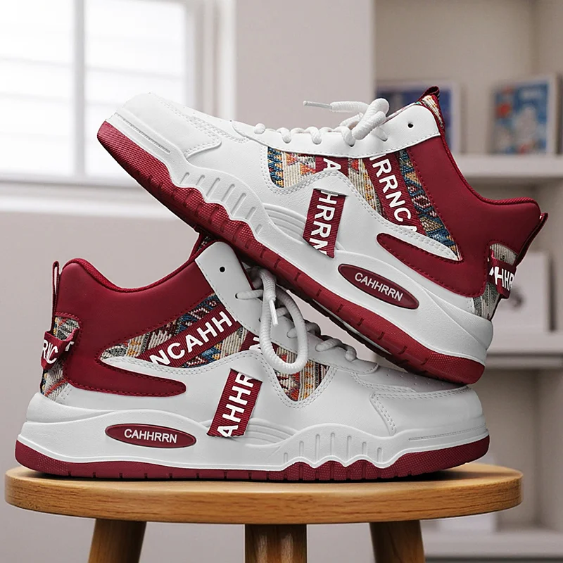 Men'S High-Top Canvas Shoes | Casual and Fashionable, Versatile and Trendy Thic… - Image 19