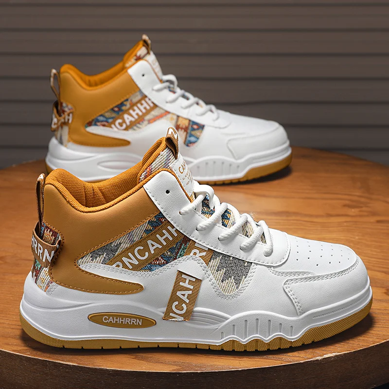 Men'S High-Top Canvas Shoes | Casual and Fashionable, Versatile and Trendy Thic… - Image 43