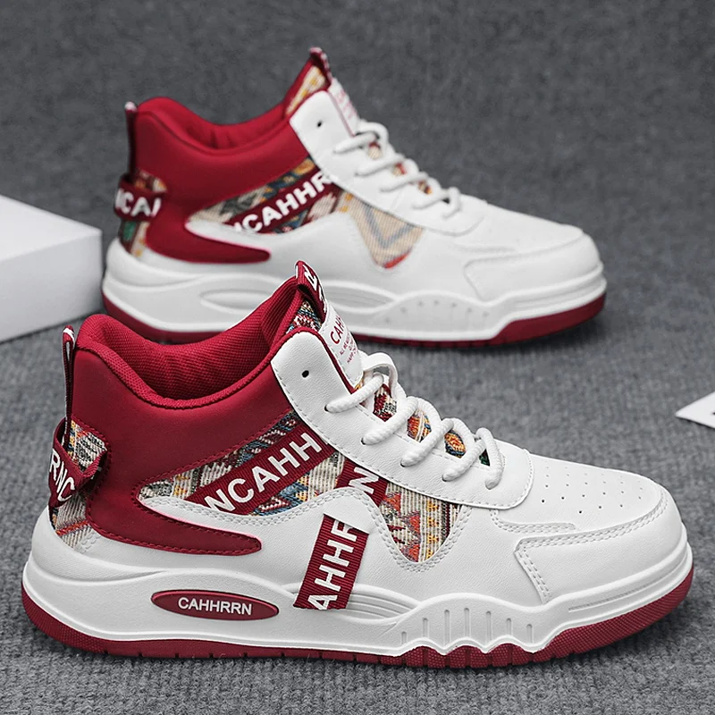 Men'S High-Top Canvas Shoes | Casual and Fashionable, Versatile and Trendy Thic… - Image 58
