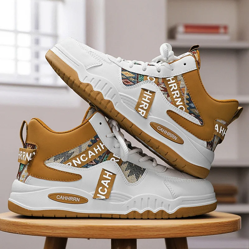 Men'S High-Top Canvas Shoes | Casual and Fashionable, Versatile and Trendy Thic… - Image 76