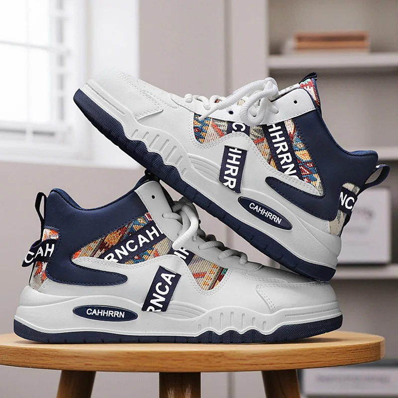 Men'S High-Top Canvas Shoes | Casual and Fashionable, Versatile and Trendy Thic… - Image 86