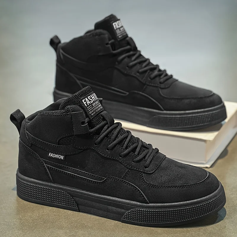 Breathable Skate Shoes for Men, Casual Mid-Top Sneakers, Versatile Sneakers for… - Image 19
