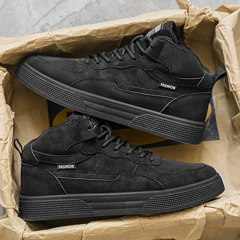 Breathable Skate Shoes for Men, Casual Mid-Top Sneakers, Versatile Sneakers for… - Image 22