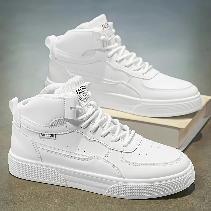 Breathable Skate Shoes for Men, Casual Mid-Top Sneakers, Versatile Sneakers for… - Image 25